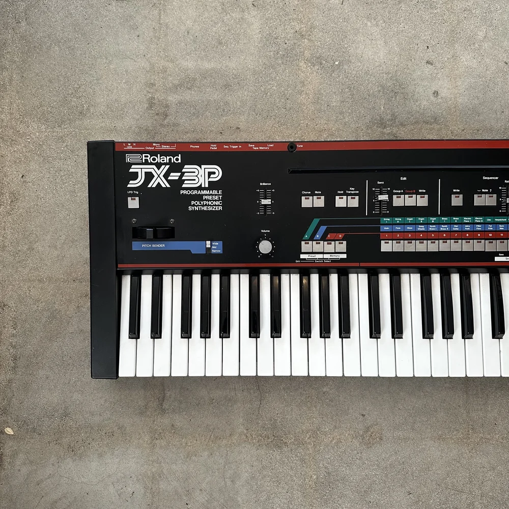 ビンテージ 名機! Roland JX-3P シンセサイザー 専用ケース付属 Roland JX-3P (Vintage) — Uniform Music
