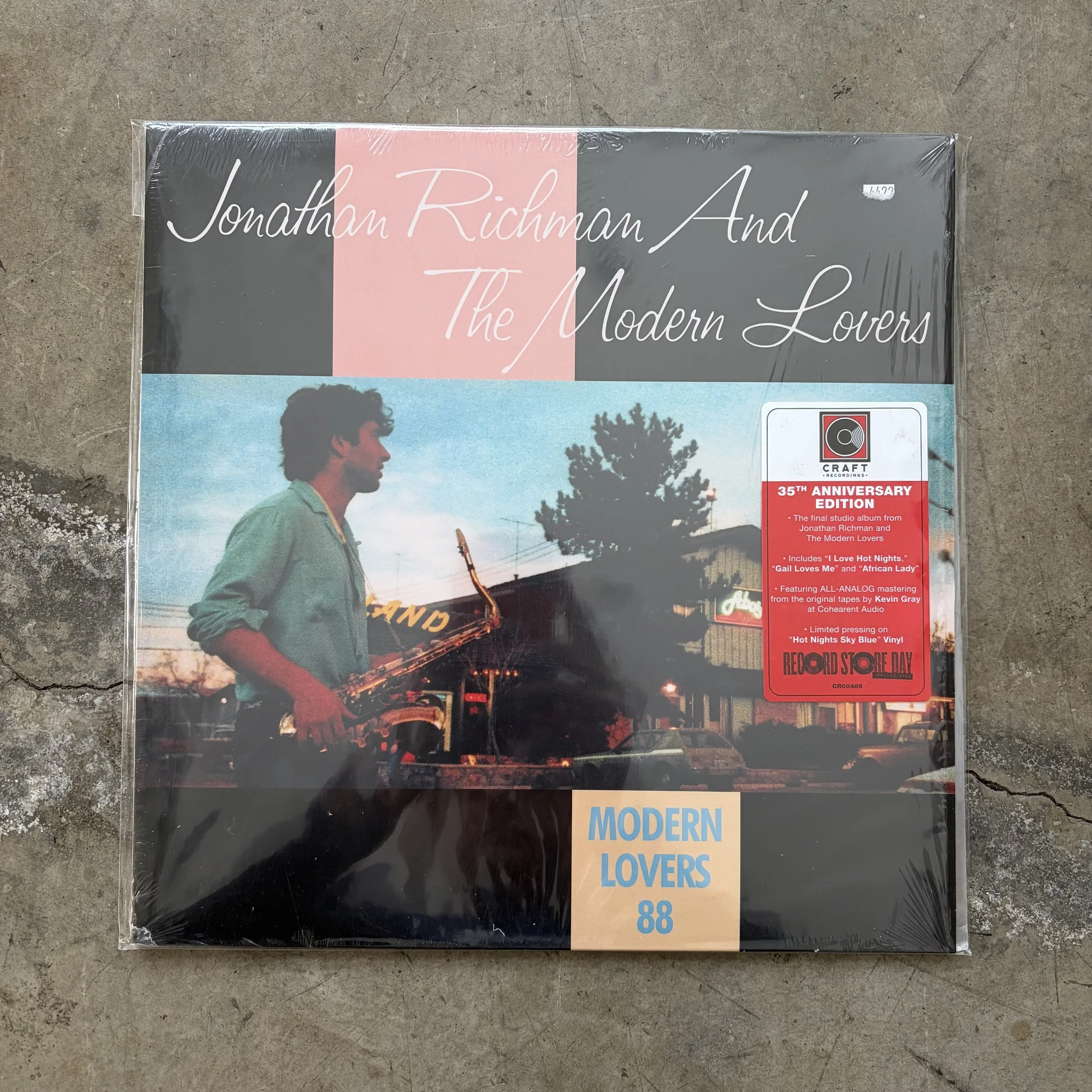 Jonathan Richman and the Modern Lovers - 88 LP (used)