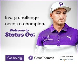 Rickie Fowler for Grant Thornton advertising campaign – commercial photography by Sam Grant Productions, Los Angeles