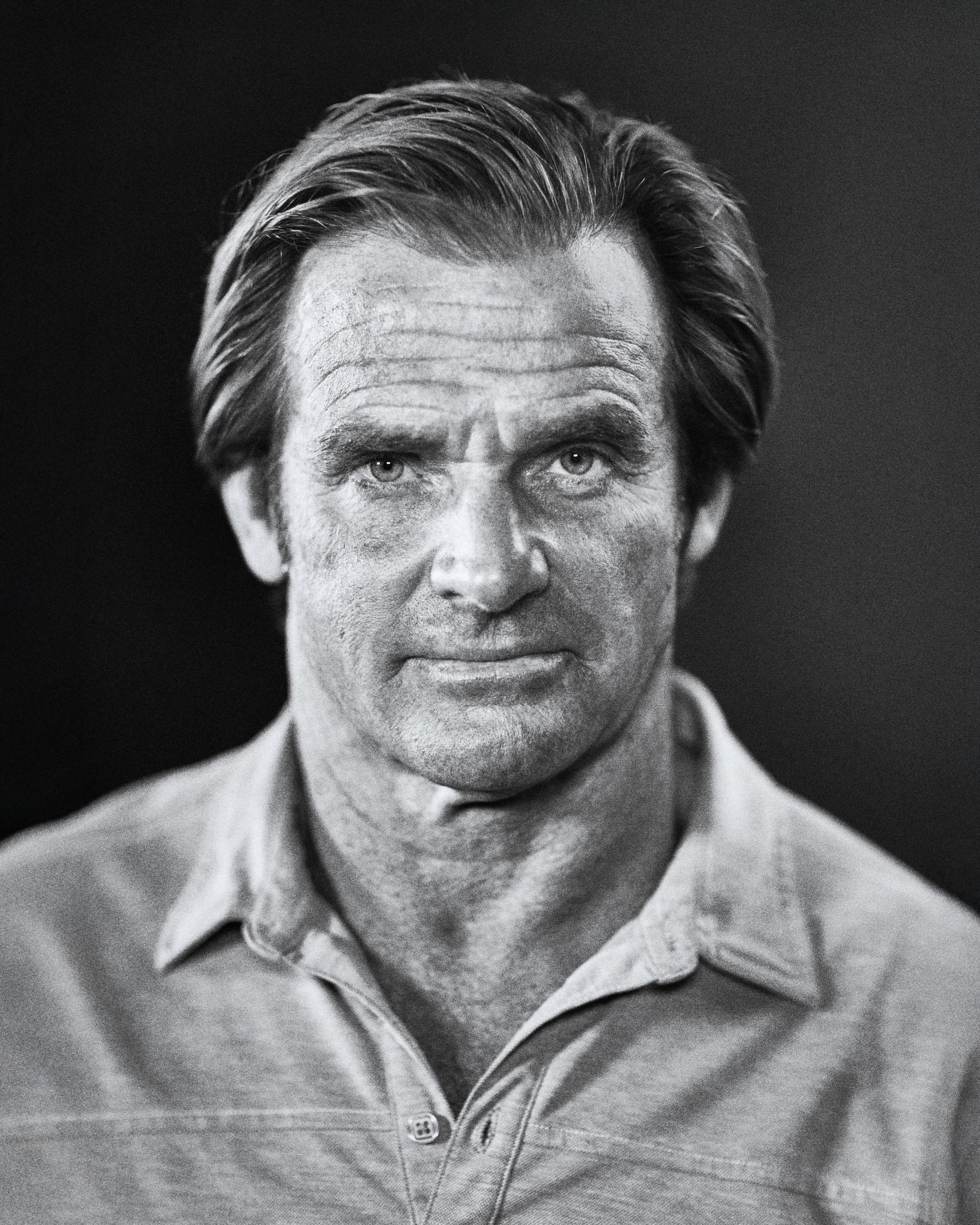 Surfer Laird Hamilton portrait for commercial brand campaign – Sam Grant Productions, Los Angeles