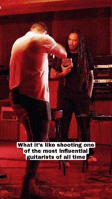 Behind-the-scenes video content created with Korn featuring artist interviews and production storytelling for YouTube and social media by Los Angeles production company Sam Grant Productions.