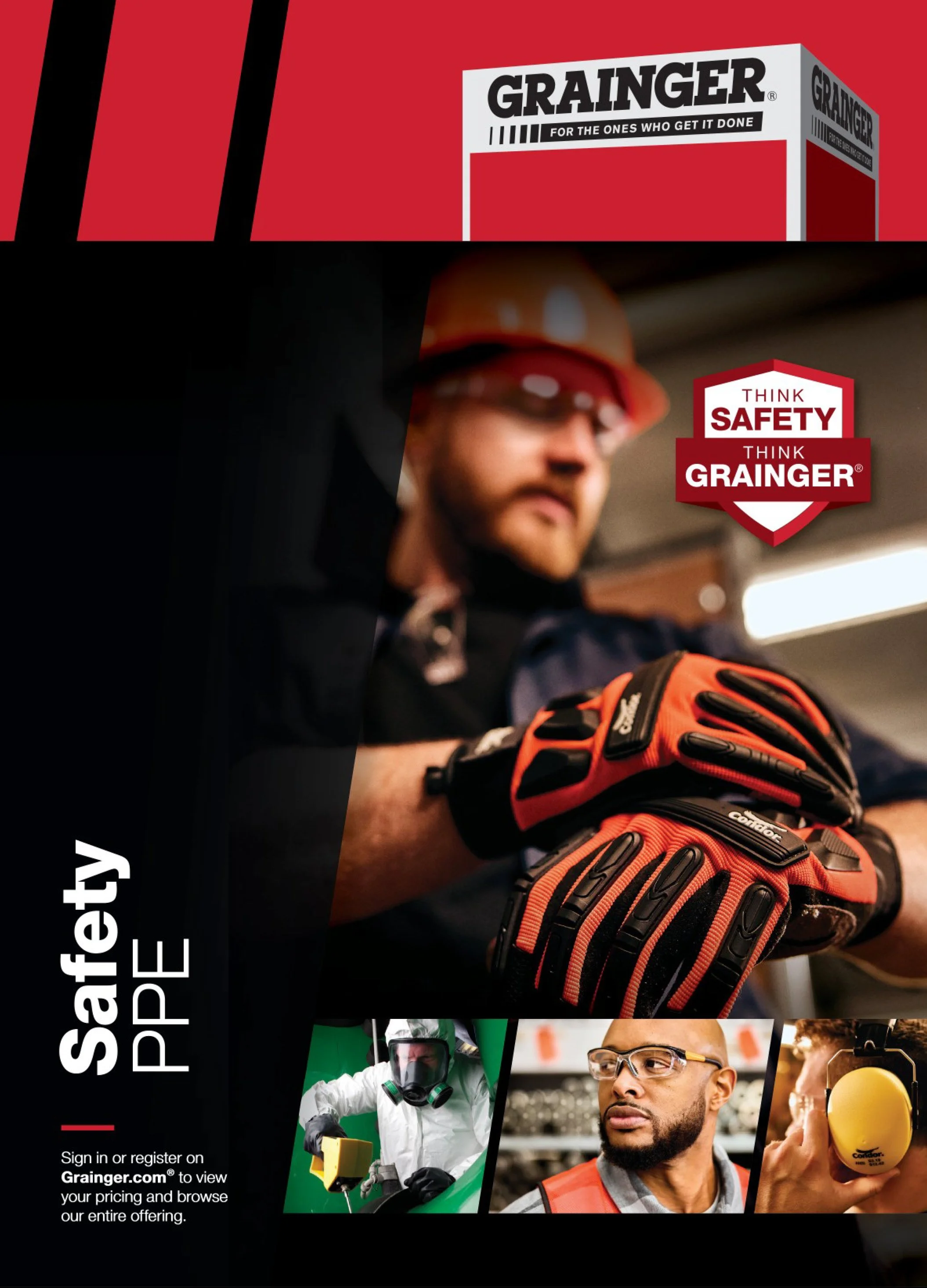 Grainger advertising cover shot – commercial photography by Sam Grant Productions, Los Angeles