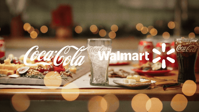 Cinematic GIF of Coca-Cola being poured over food during a Walmart branding shoot, created by Los Angeles photographer and filmmaker Sam Grant.