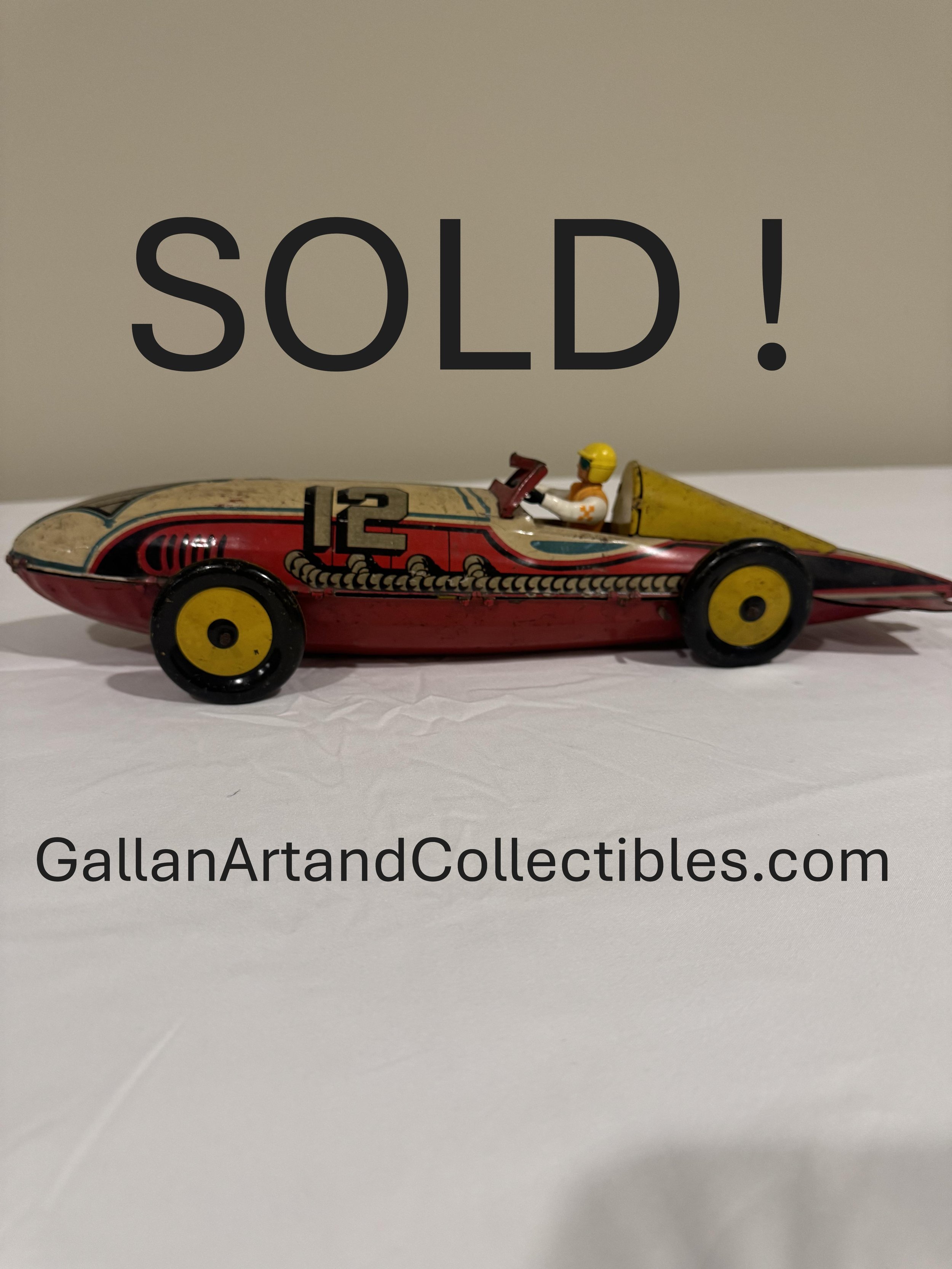 Marx Rocket Race Car