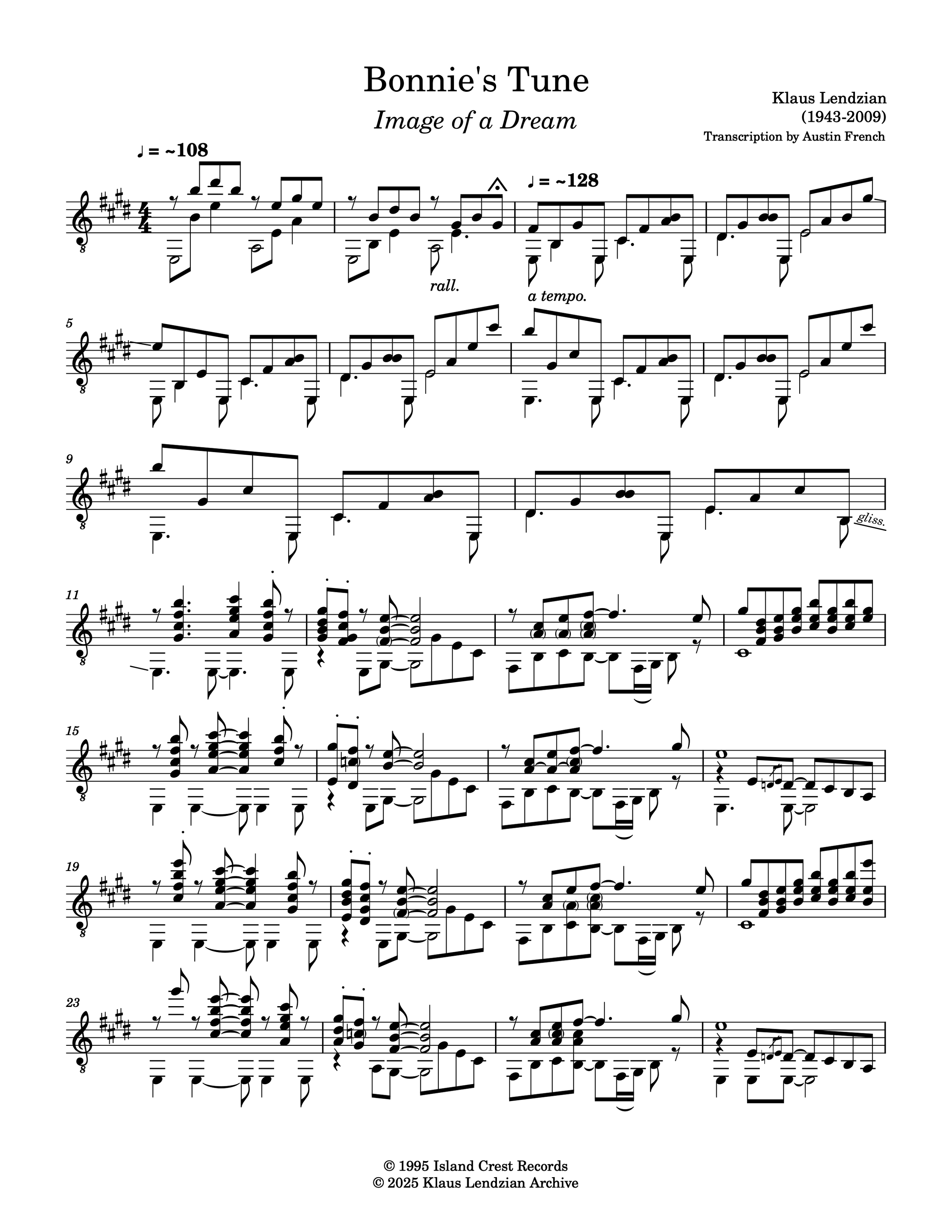 Bonnie's Tune