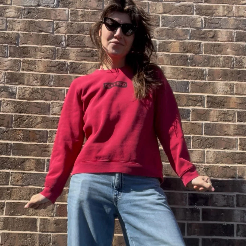 devhead crewneck (pre-order)*