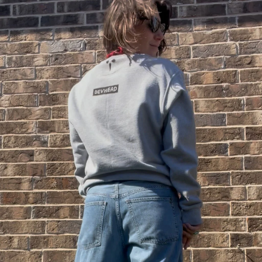 devhead sweatshirt (pre-order)*