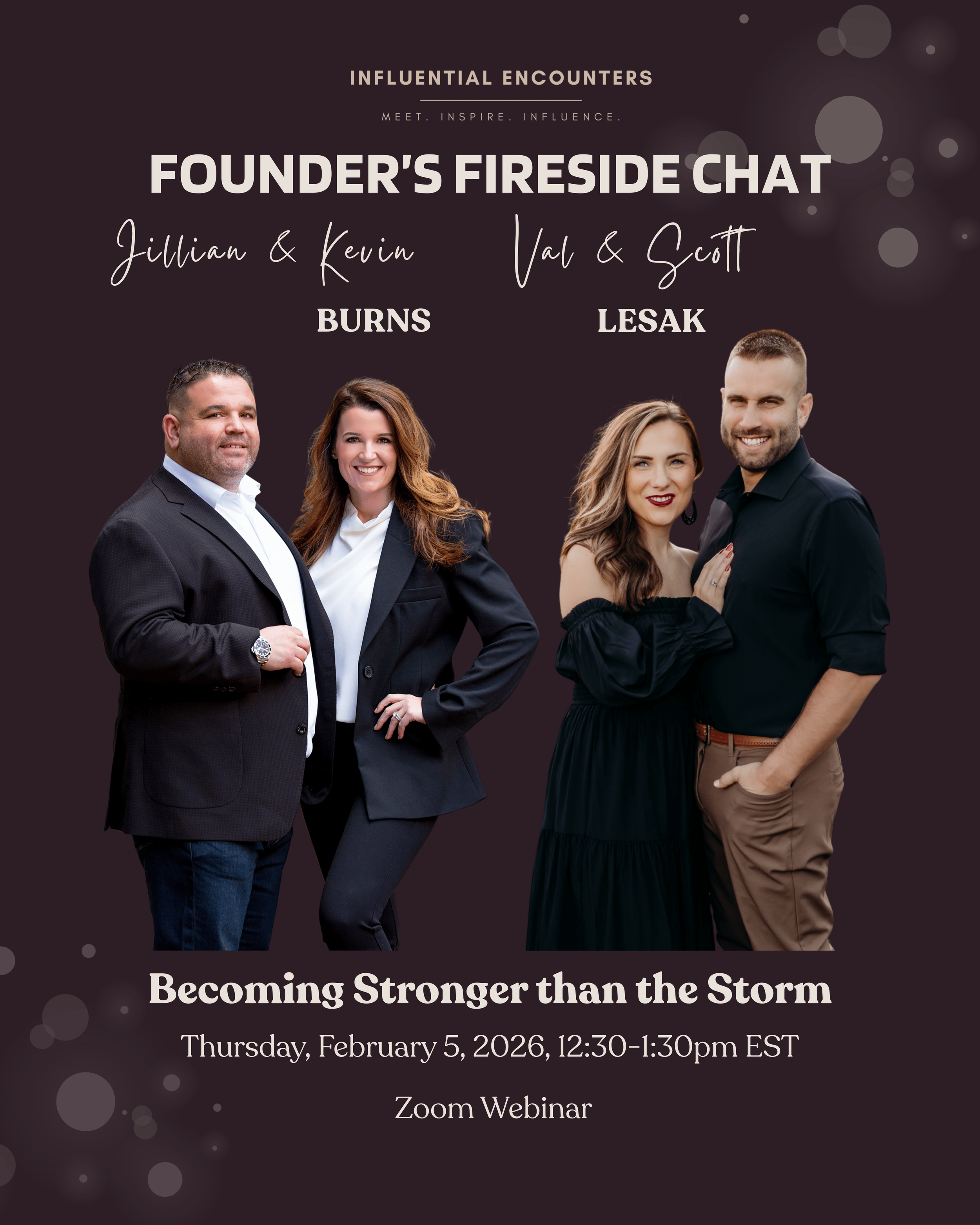 Founders Fireside Chat - February 5, 2026 Webinar