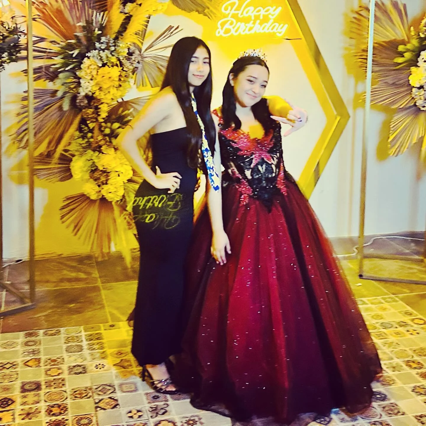 A few days ago, Valentina was invited to a quincea&ntilde;era party. A quincea&ntilde;era is a beautiful Latin American tradition celebrating a girl&rsquo;s 15th birthday and her transition to womanhood. 

Valentina will be turning 15 next month and 