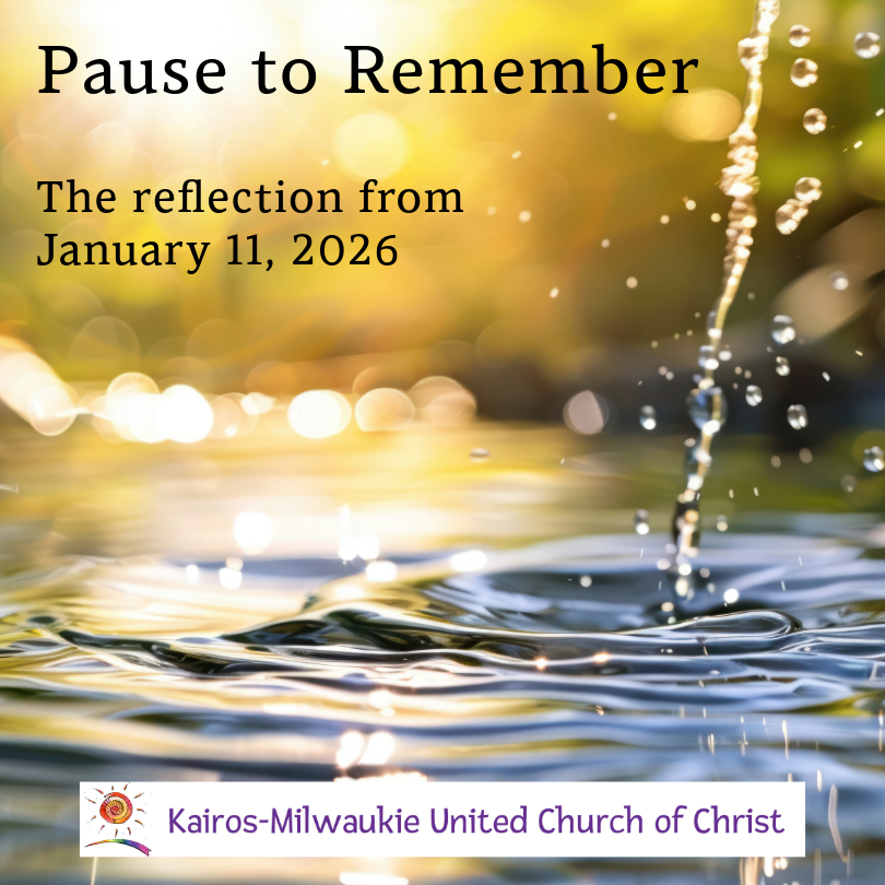 Water pouring into a pool