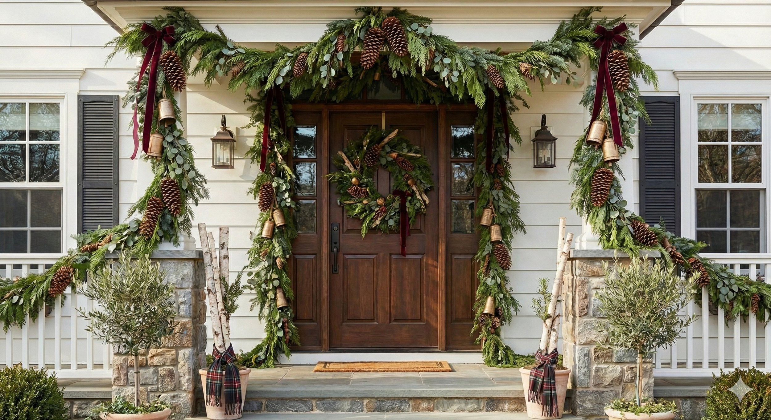 "The Holiday Bespoke" Porch Decorating Package