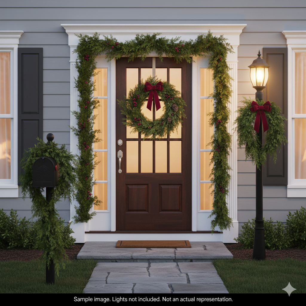"Evergreen Elegance" Porch Package