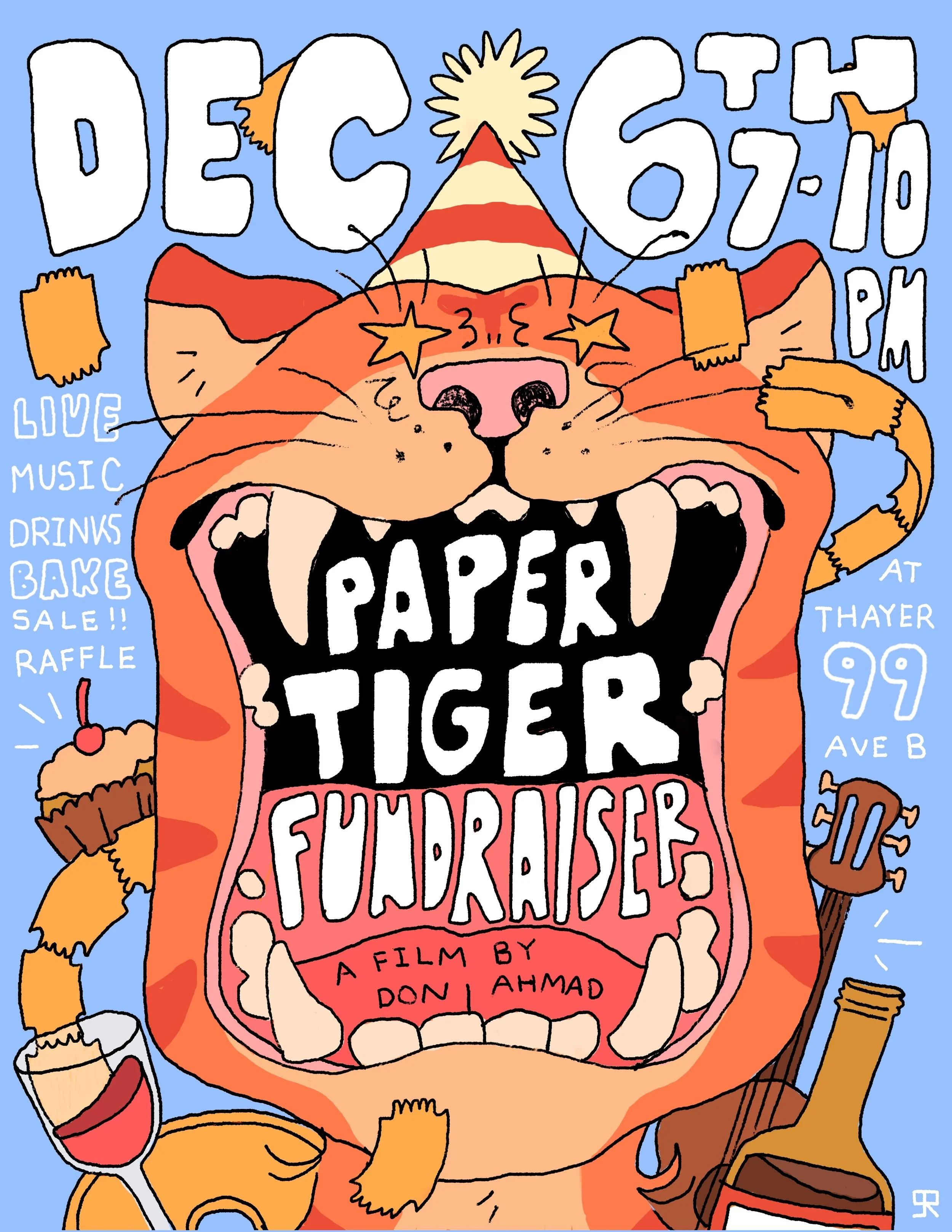 Paper Tiger Fundraiser Event