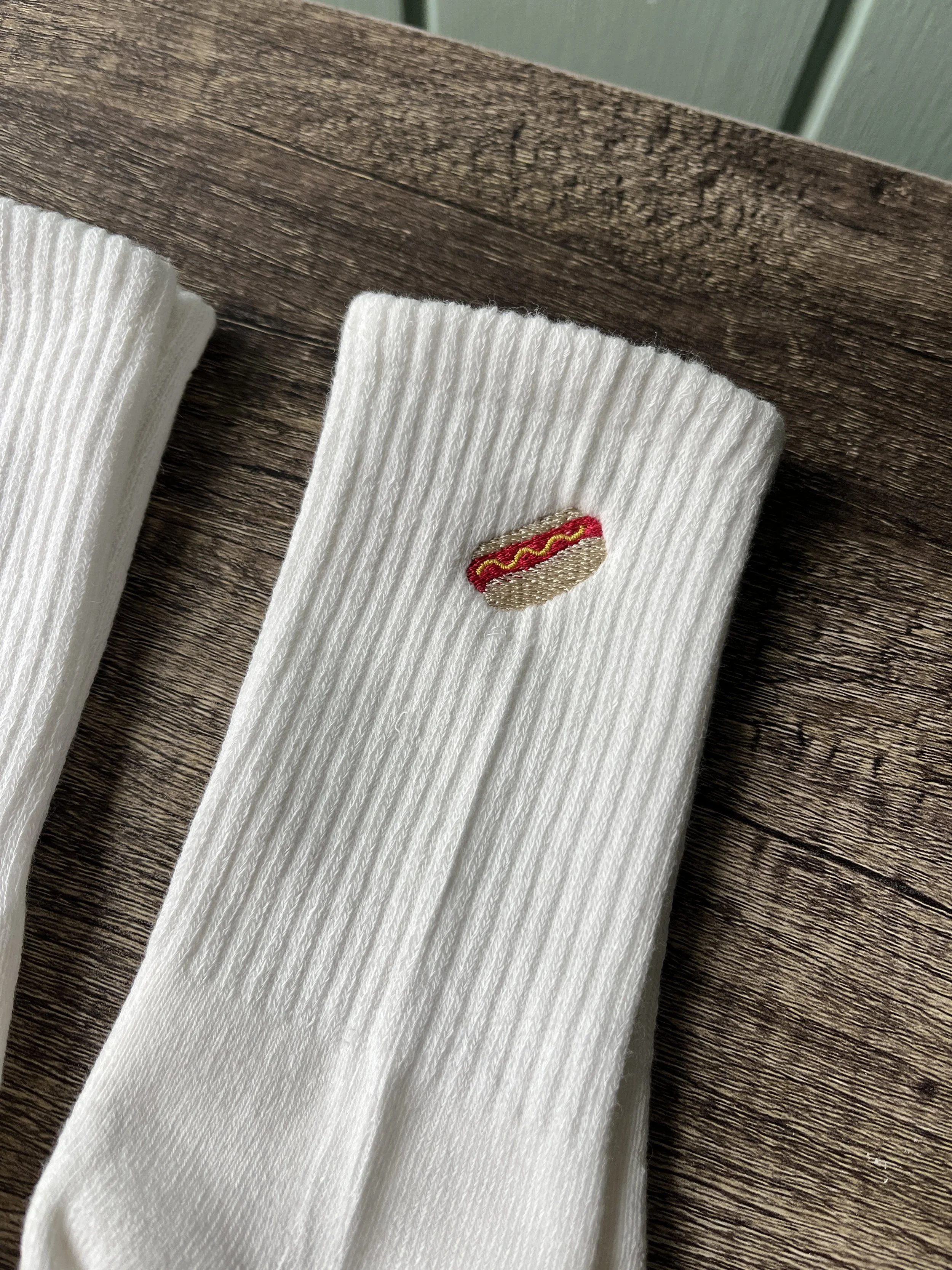 Hot Dog Socks
