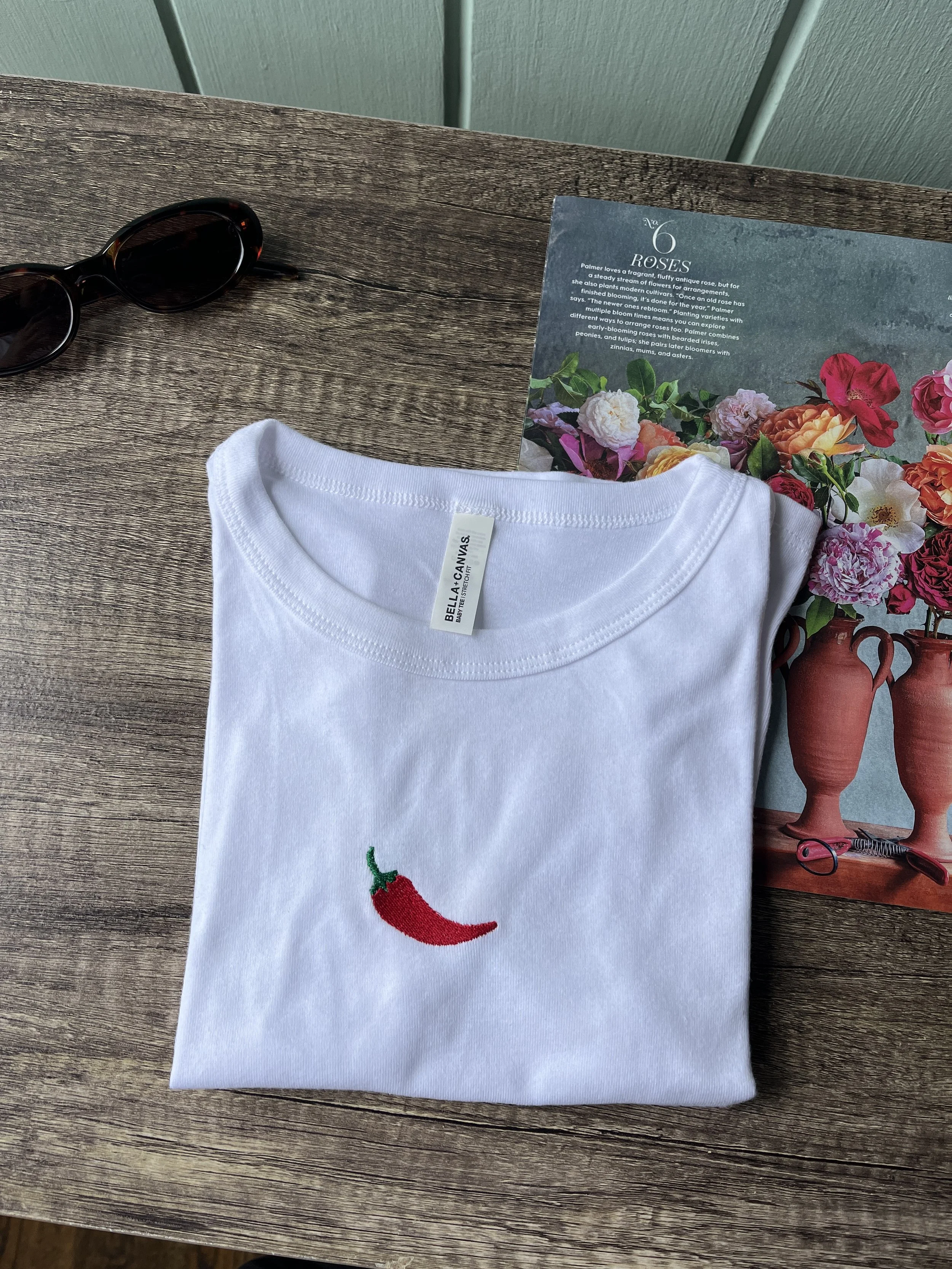 Spicy Pepper Icon Baby Tee