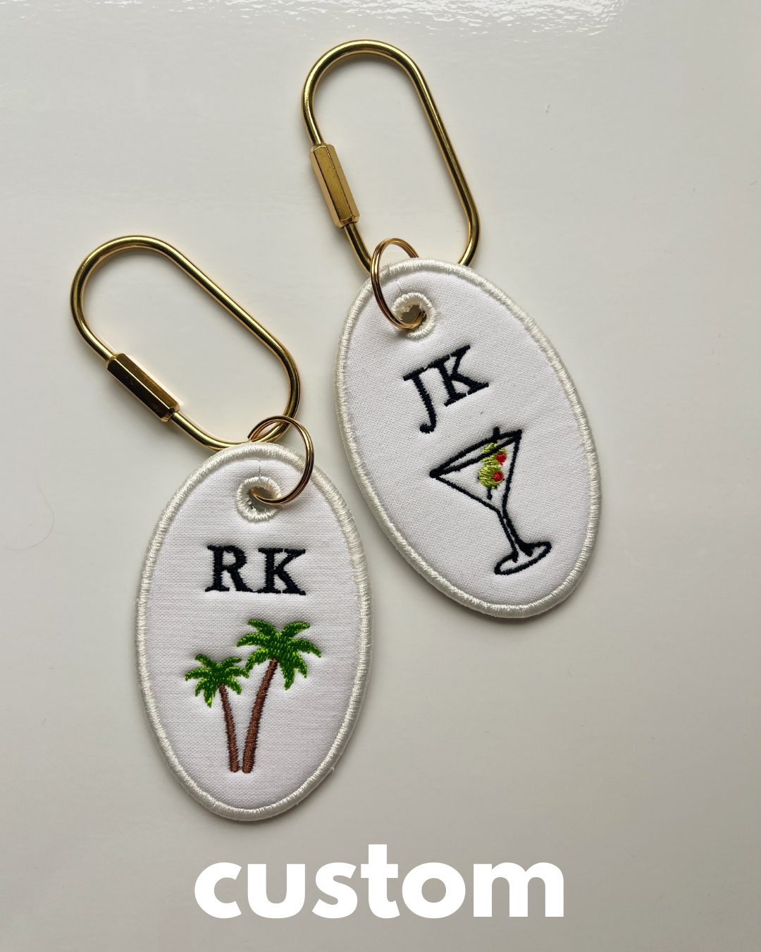 Bag Tag - Custom Icon + Initials