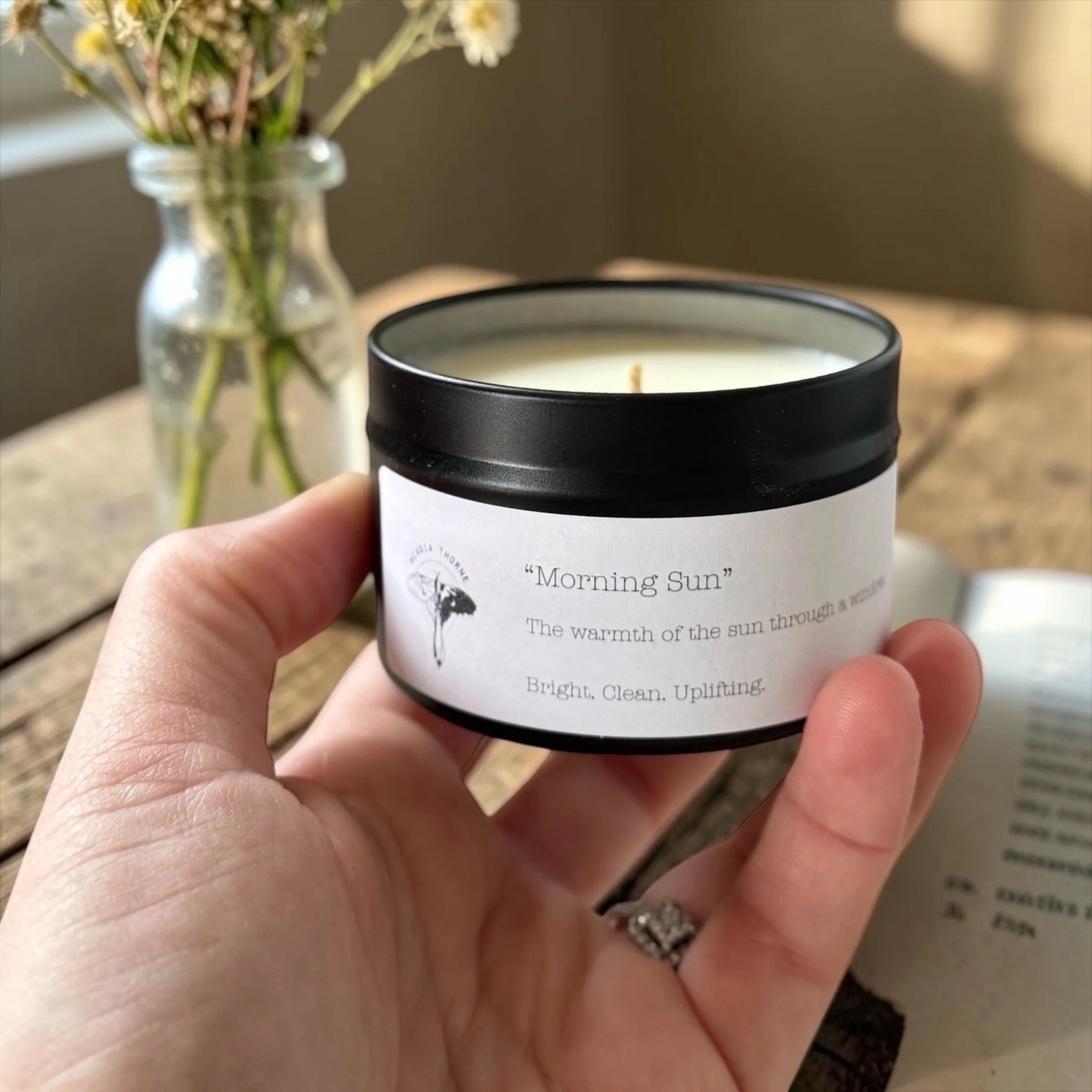 Morning Sun Candle by Stoned Wick Co.