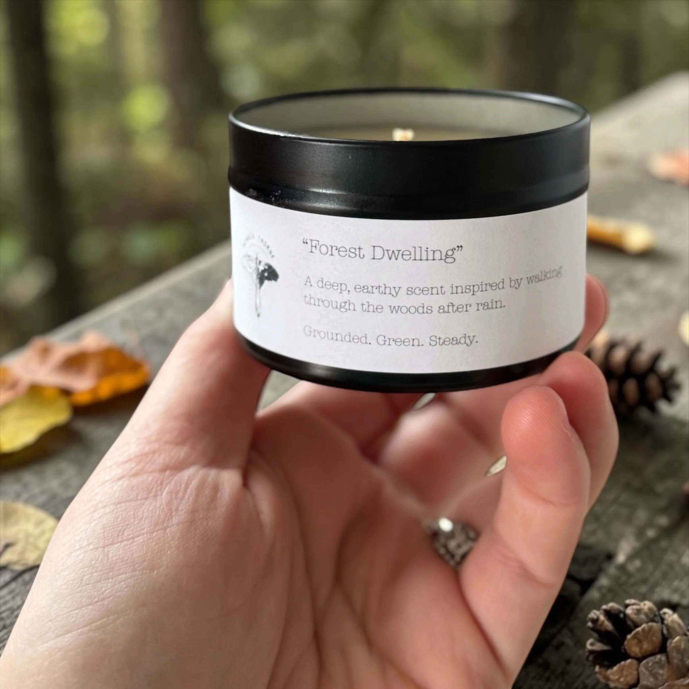 Forest Dwelling Candle by Stoned Wick Co.