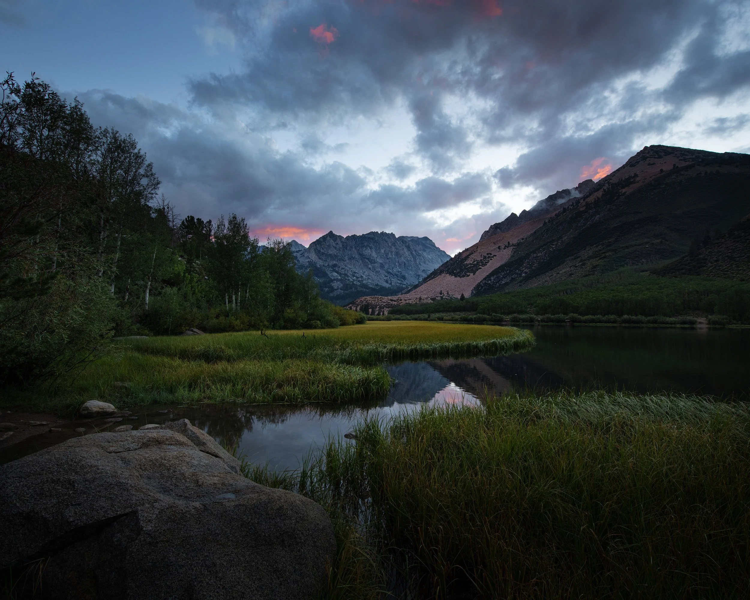 Tranquil Sundown at North Lake sml.jpg