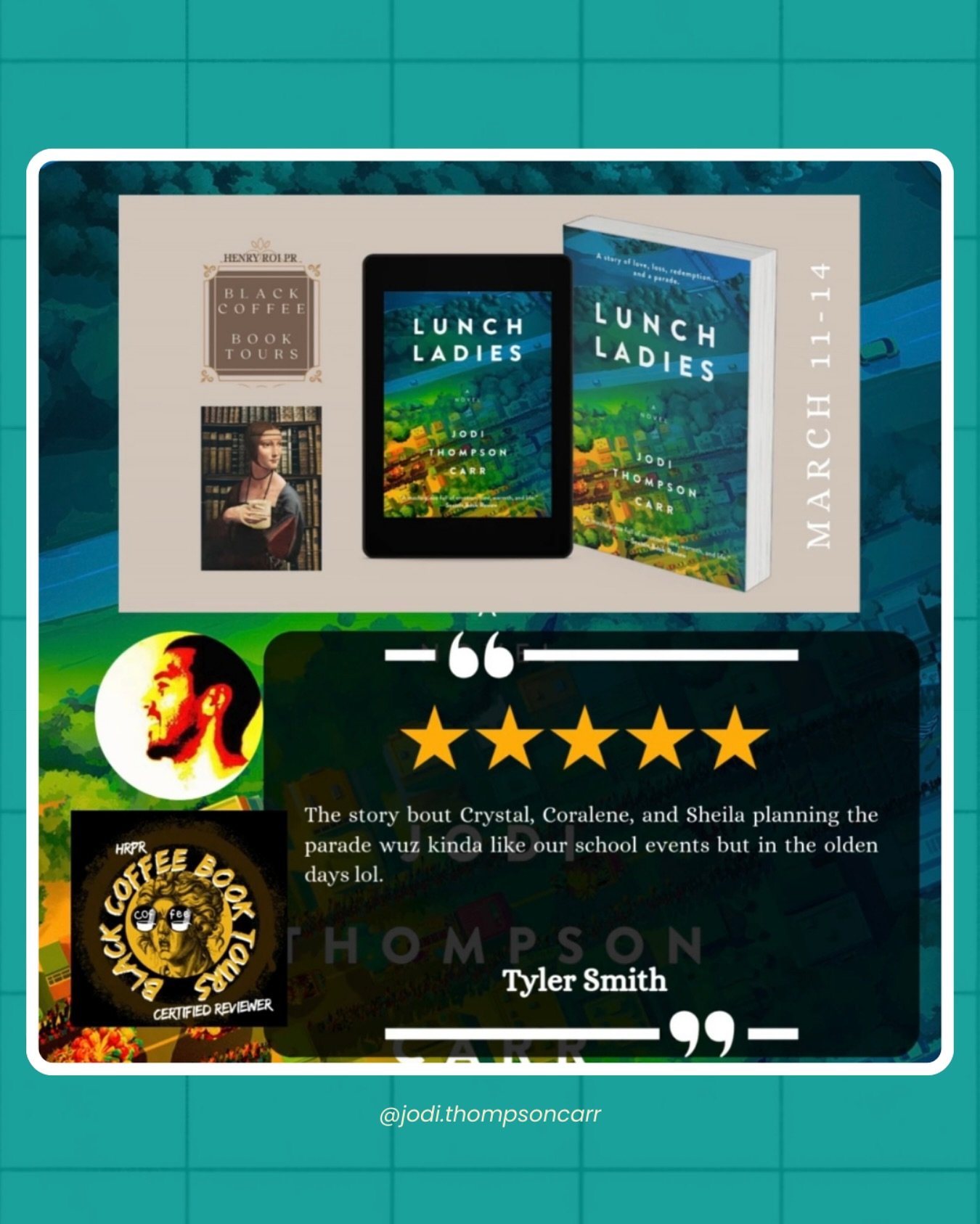 &ldquo;The story bout Crystal, Coralene, and Sheila planning the parade wuz kinda like our school events but in the olden days lol.&rdquo;

Thanks, Tyler Smith, for the smile and your ⭐️⭐️⭐️⭐️⭐️ review!

Searching for some nostalgia from the &ldquo;o