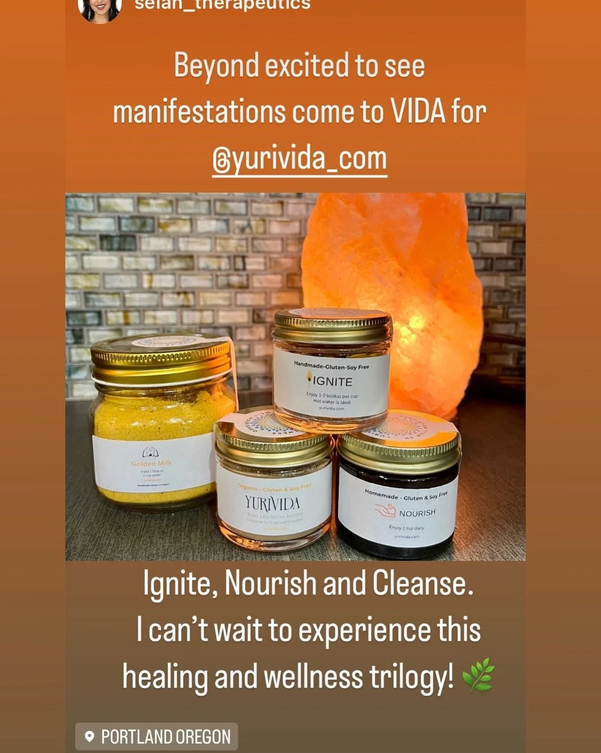 Thank you for your trust love and support! 
If you have purchased the wellness trilogy or any of the delicious wellness in a jar please share and post y pasa la voz! 
#ayurvedalifestyle #ayurvedicmedicine #wellnessinajar #yurivida #share #supportsmal
