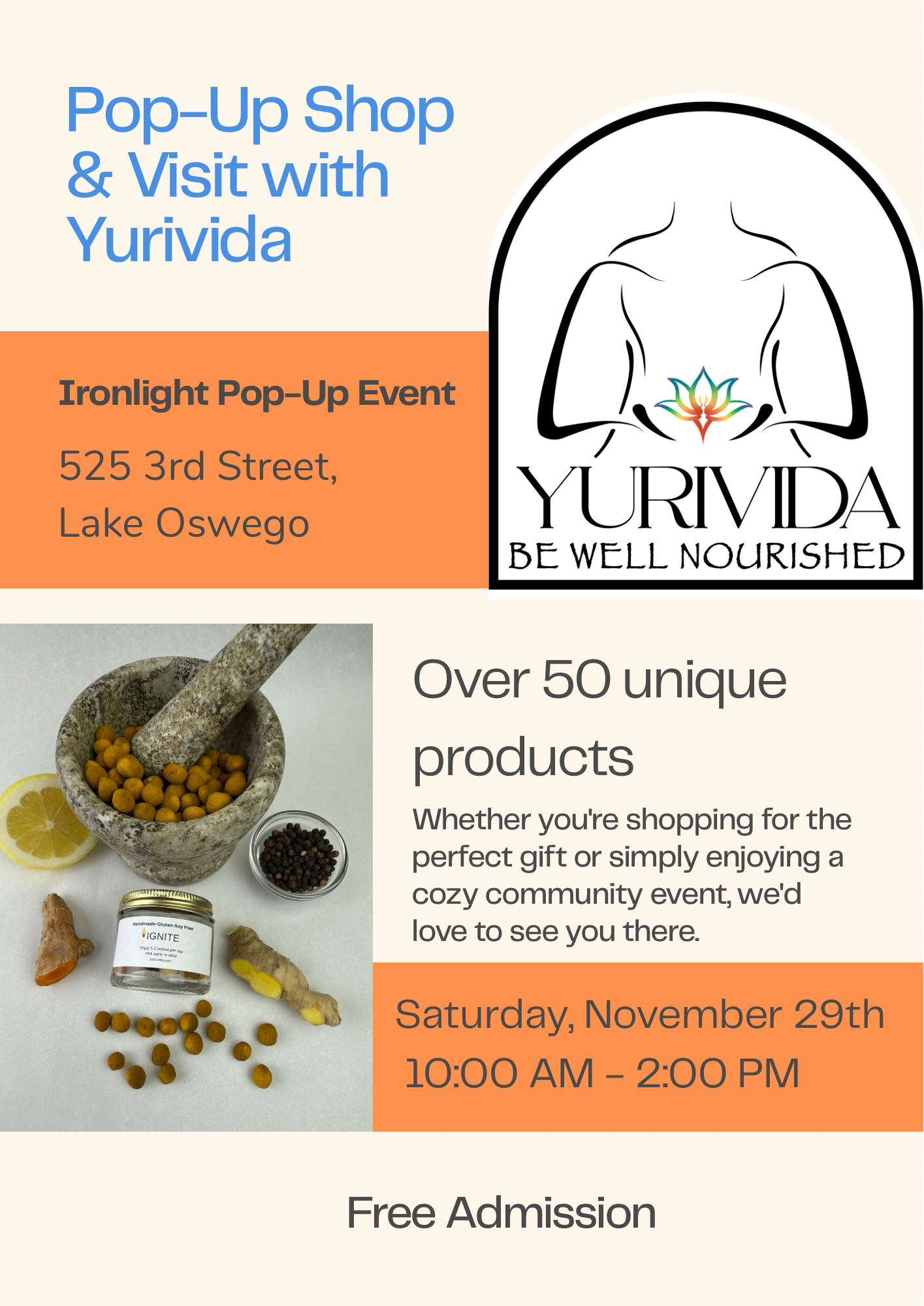 Ironlight Pop-Up Event