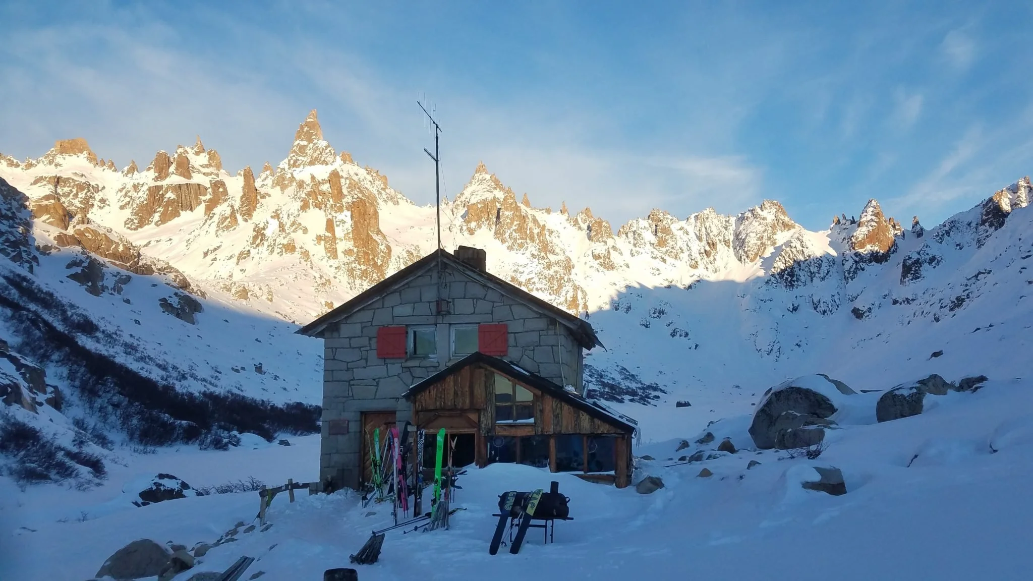 Hike &amp; Ski to Frey Hut: One of the Best Adventures in Bariloche