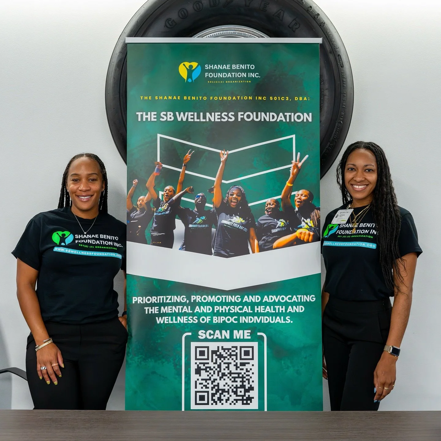 #Flashback to an incredible day at @emerging100atl&rsquo;s 2025 Career Summit: &ldquo;Your Future. Your Blueprint.&rdquo; The @sbwellnessfoundation was thrilled to bring psychoeducation, tools and resources to the amazing C100 collegiate students and