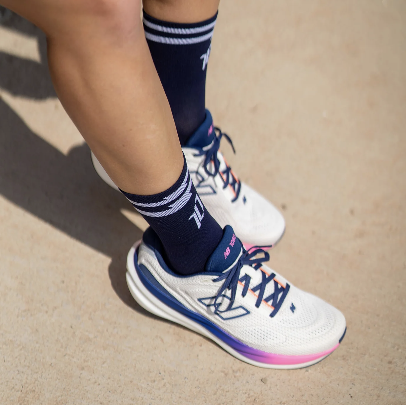 PRO COMFORT RUNNING SOCK BLUE