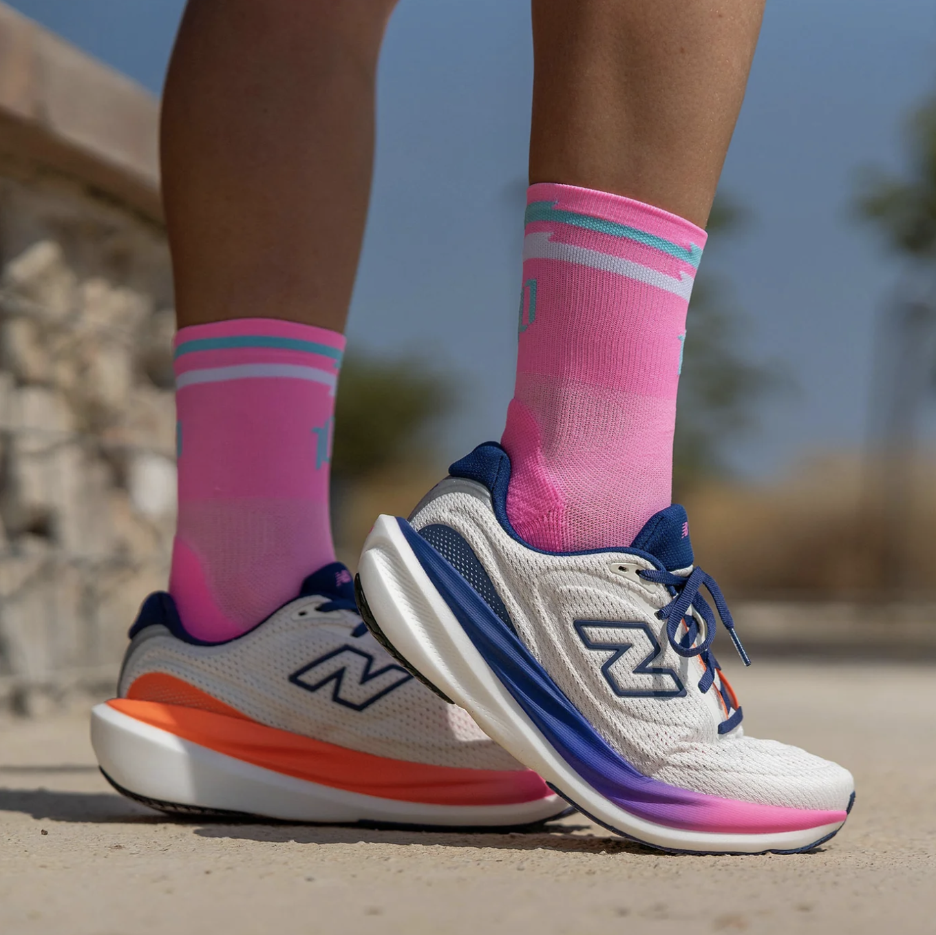 PRO COMFORT RUNNING SOCK PINK