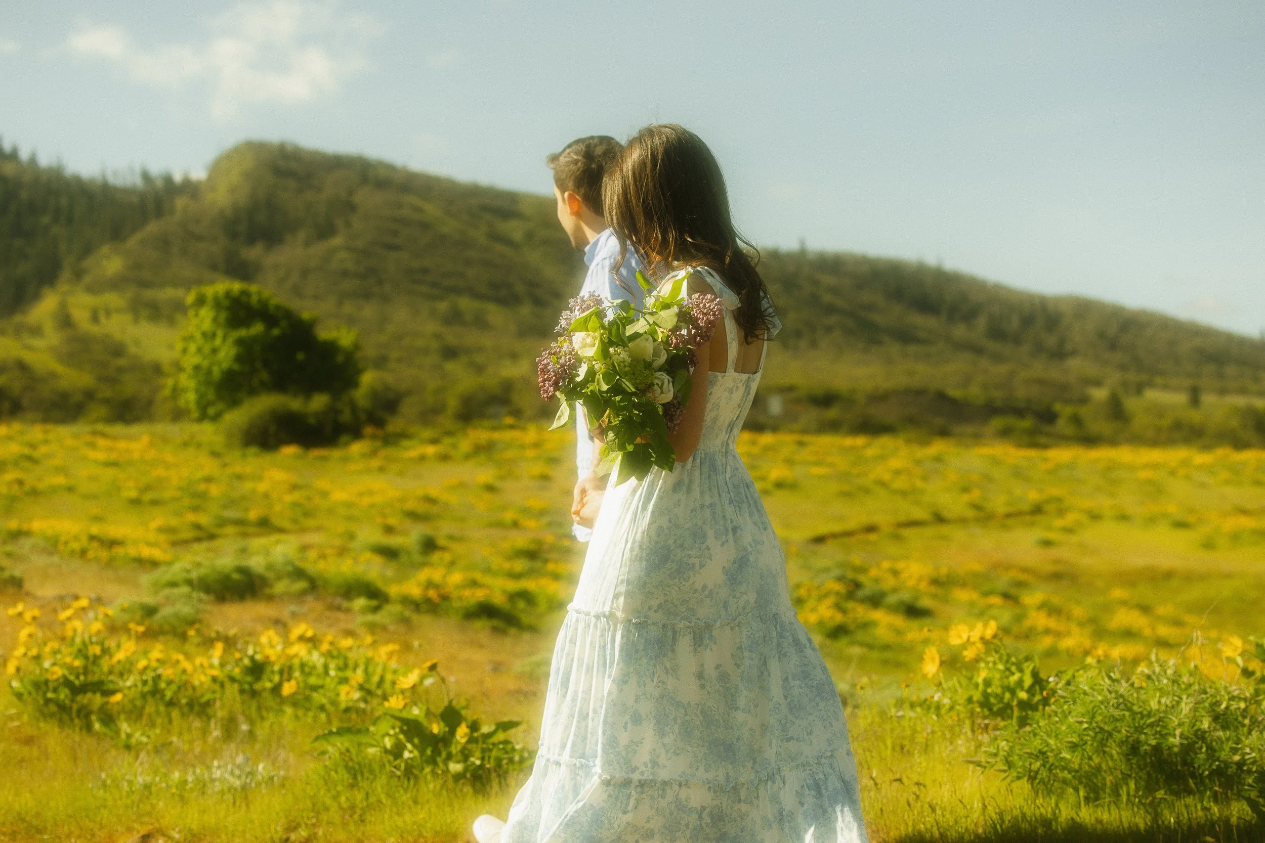 Rowena Crest engagement photos