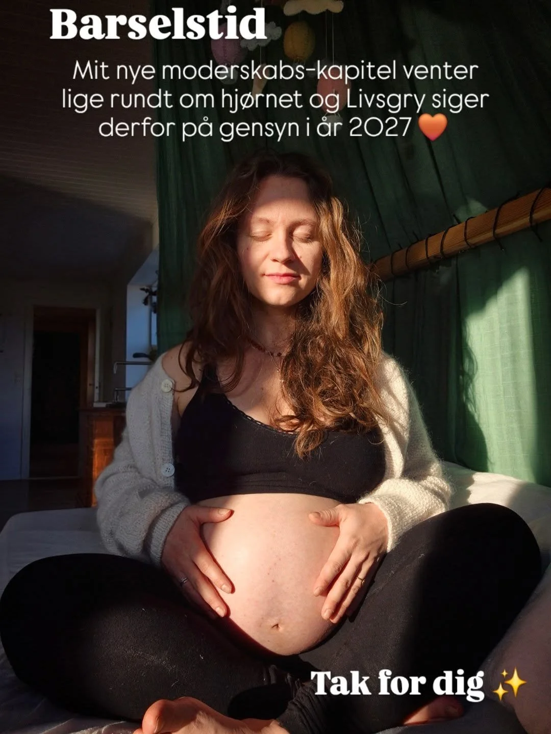 ✨ Barselstid hos Livsgry ✨

Om nogle uger lander et lille hjerte-barn igen i vores arme. Det betyder derfor, at jeg fra i dag af officielt g&aring;r p&aring; barsel og Livsgry siger p&aring; gensyn i &aring;r 2027. 

"Tak er et fattigt ord"