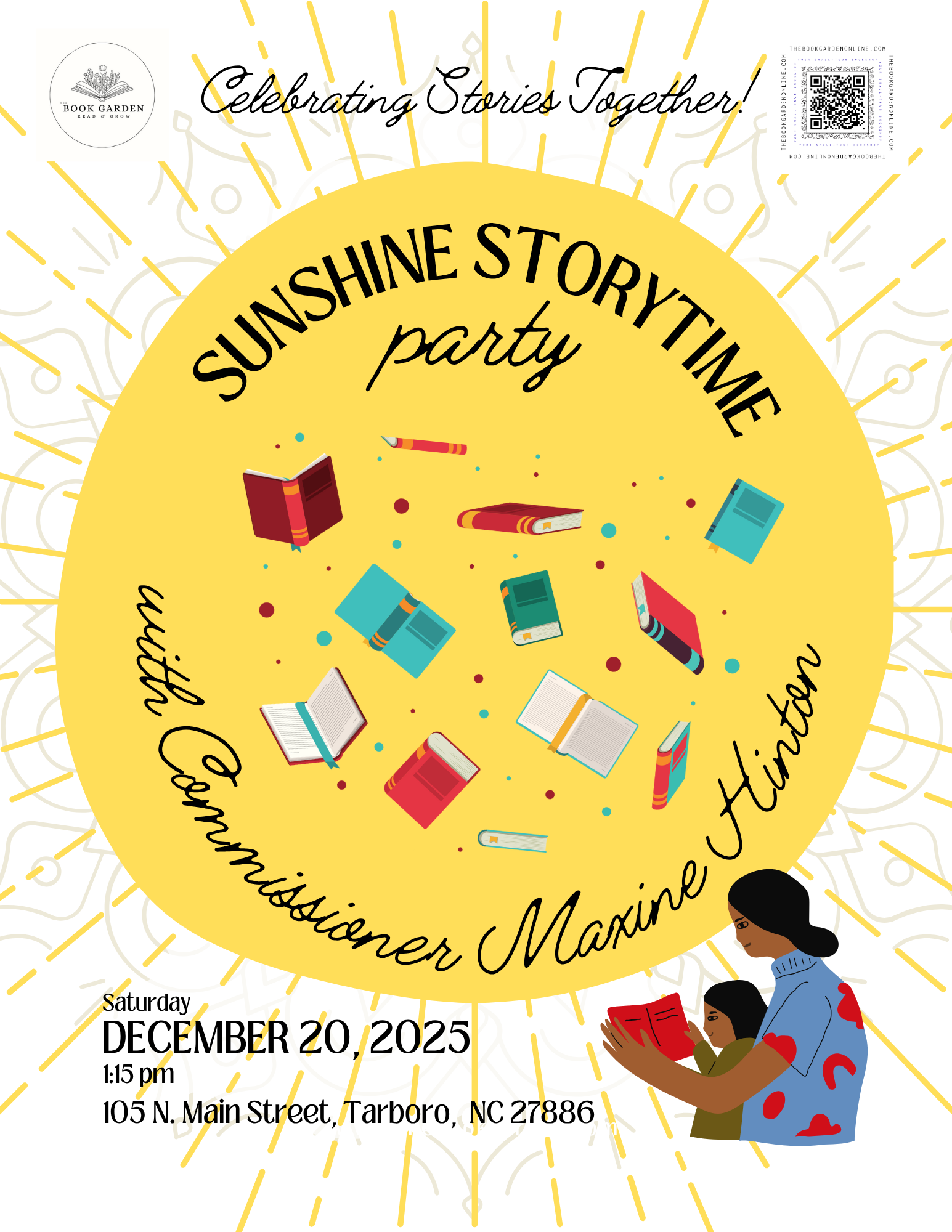 Sunshine Storytime w/ Commissioner Maxine Hinton