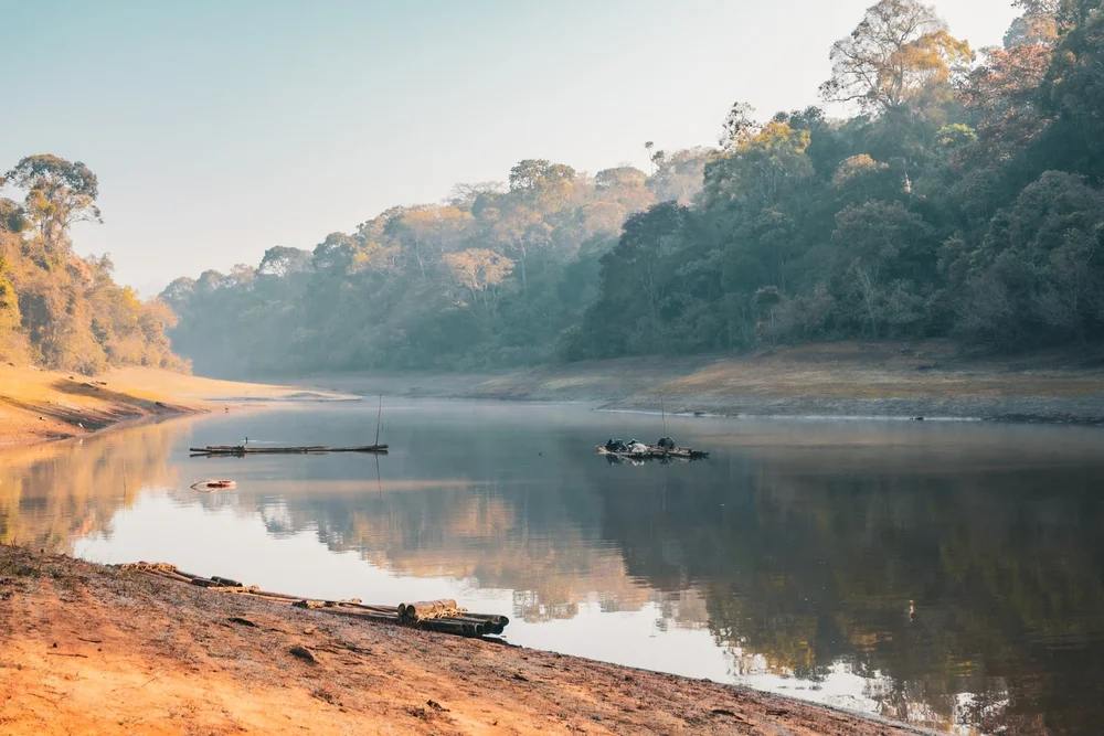 periyar tiger reserve trekking views