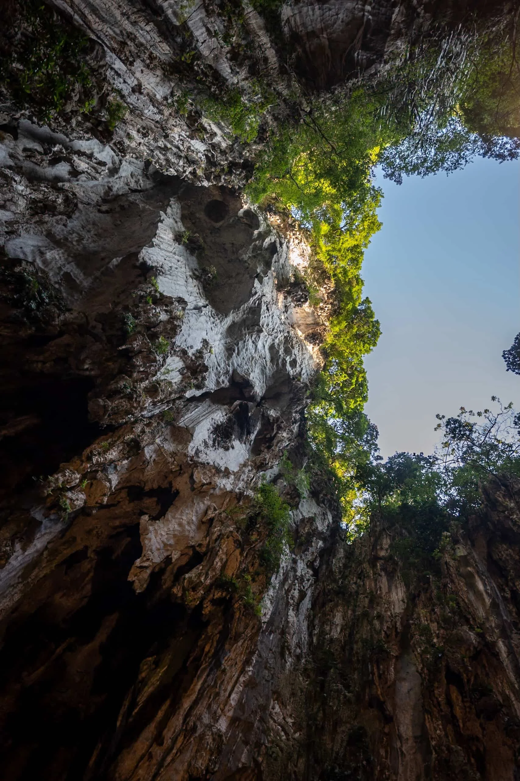 Inside cave view of Batu Caves, Kuala Lumpur