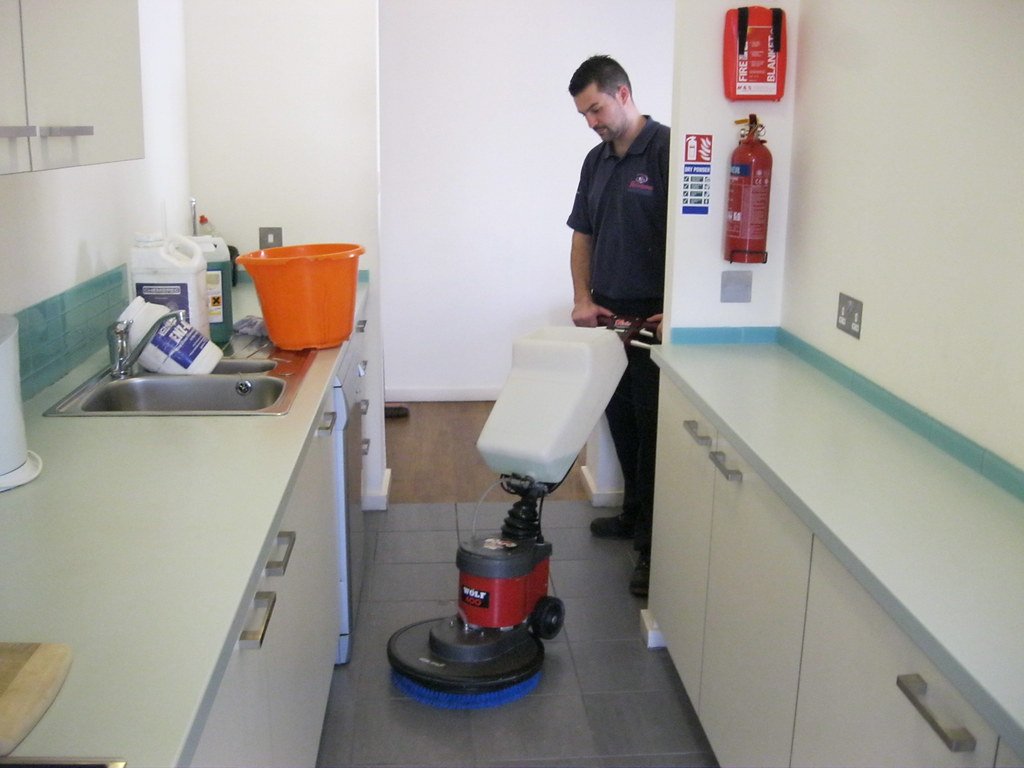 Floor Polishing and Waxing