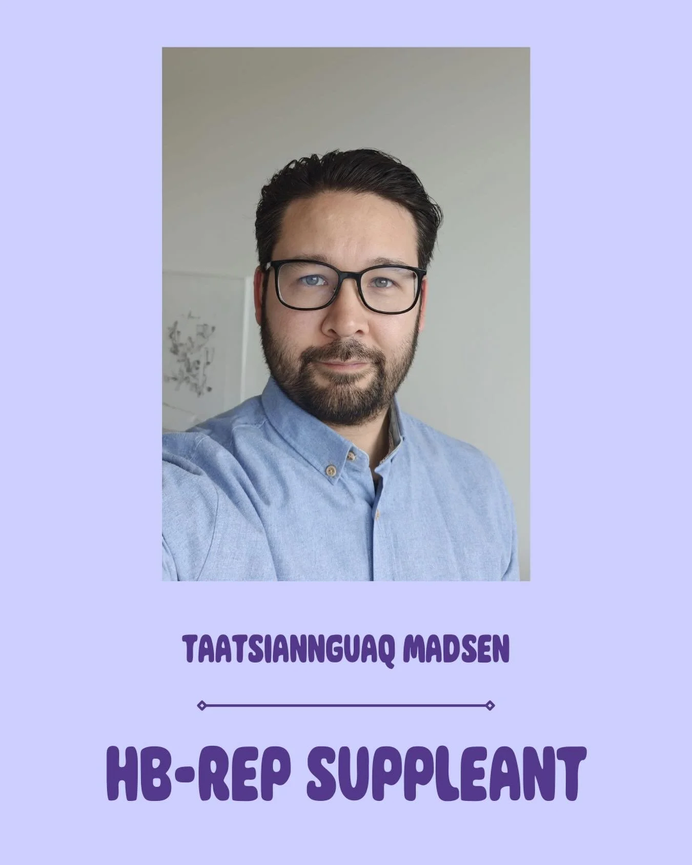 M&oslash;d vores nye Hovedbestyrelses-suppleant @daatsim 💜

Post: HB-suppleant
Studie: Int. Handel og Markedsf&oslash;ring
Hjemsted/by: Nuuk
Hvorfor jeg er med i Avalak: F&aelig;lleskabet
Bedste Avalak-minde: Det m&aring; v&aelig;re da jeg f&oslash;