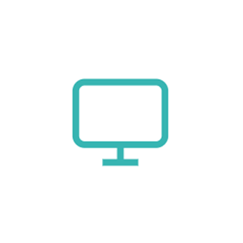 Icône d'un ordinateur ou d'un écran.