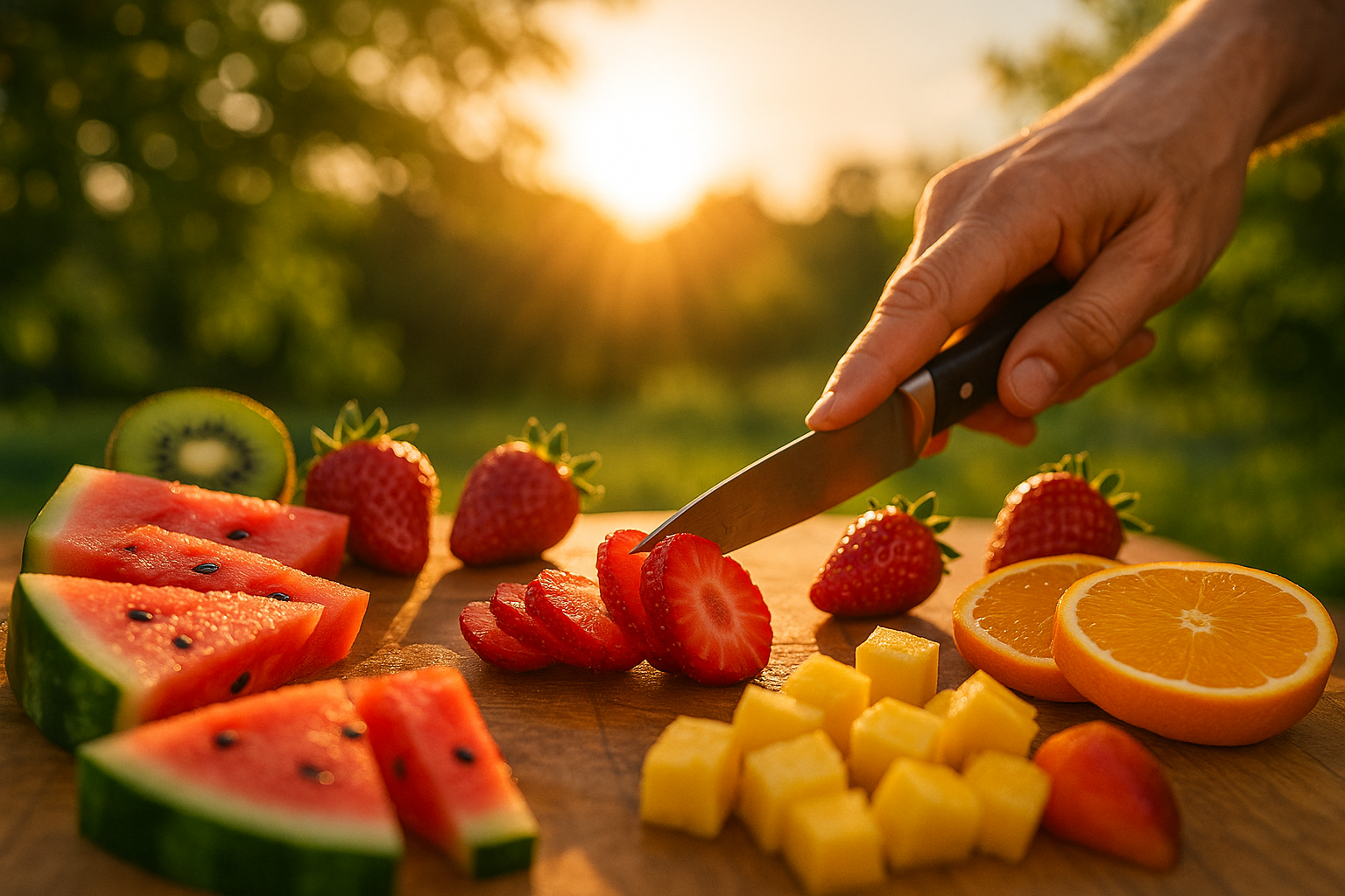Cortar Fruta al Sol.png