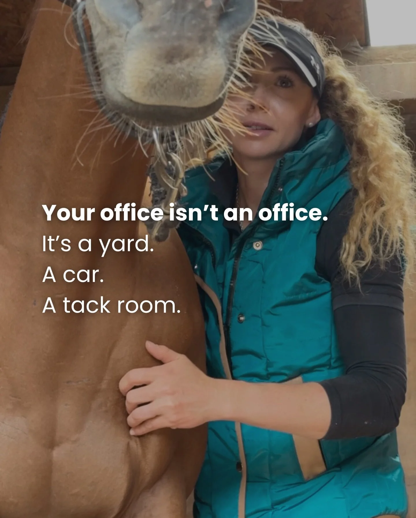 Your work wasn&rsquo;t designed to be done from an office&hellip;

So why are you still expected to carry on like it is? 

The app made for Equine professionals on the move&hellip; By Equine professionals on the move!
Get to know the benefits to your