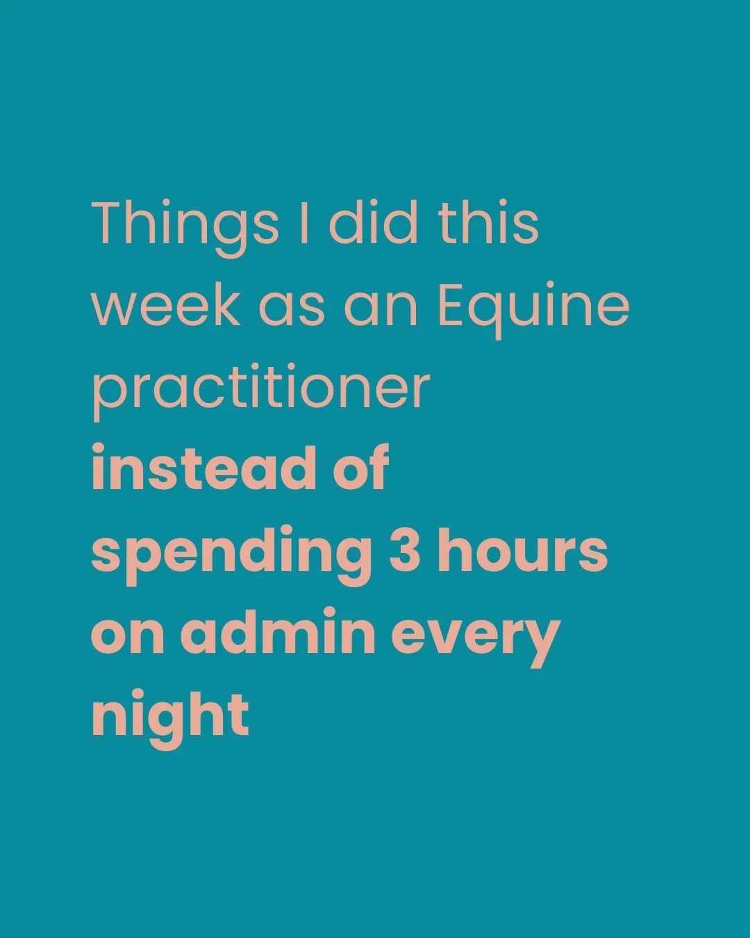 This is one of those things you don&rsquo;t really notice at first because you get SO used to finishing a full day and then starting again in the evening, it just becomes normal to always feel a little bit behind, like there&rsquo;s something you sho