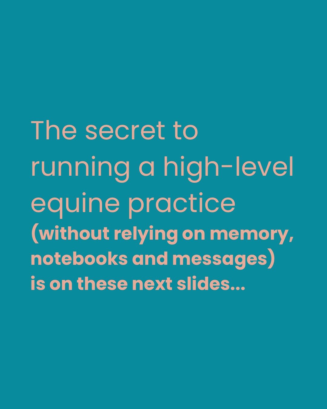 When people talk about running a high-level practice, I think a lot of practitioners picture something that looks polished from the outside, but for me it comes down to something much more practical than that

It&rsquo;s whether the day ACTUALLY runs