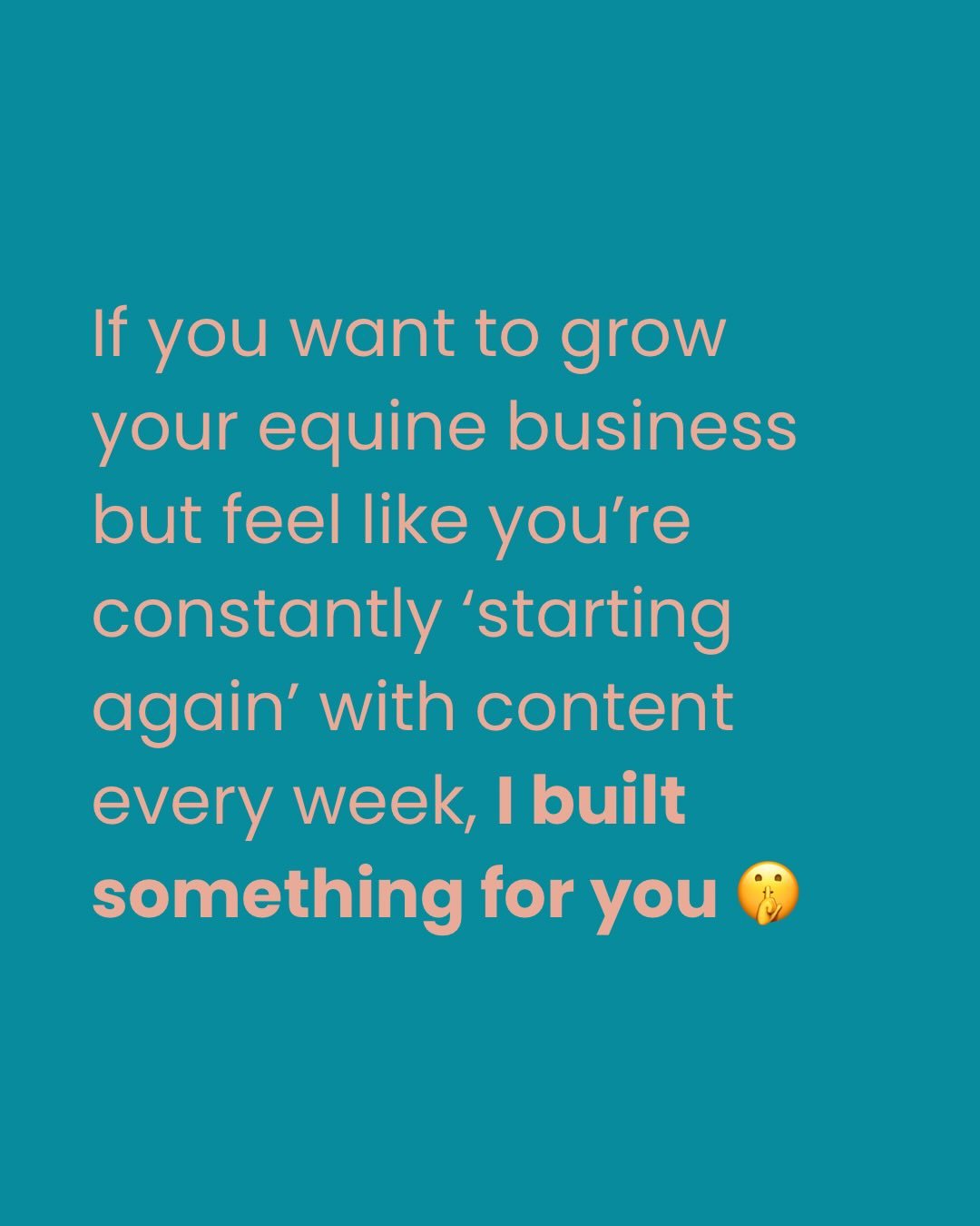 This is EXACTLY the problem I kept seeing over and over again

Not a lack of ability or a lack of effort&hellip; just people constantly starting again.

You post a few times, feel like you&rsquo;re getting somewhere, then work takes over and it drops