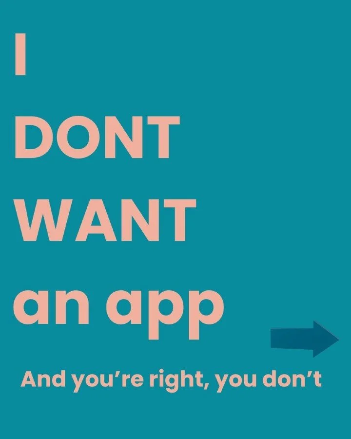 Everyone using Equigate didn't want an app either 

Most of us are technophobes with really grubby hands, working in areas with crummy signal. 

You'll be in good company 

As always we're on hand to help you get started
