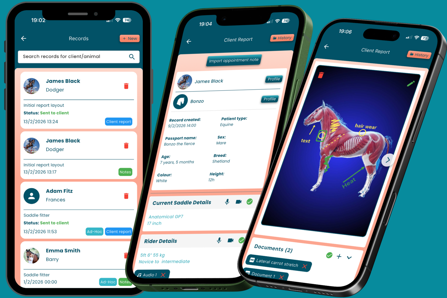 Digital Appointment Notes & Client Report Software | Equigate — Equigate