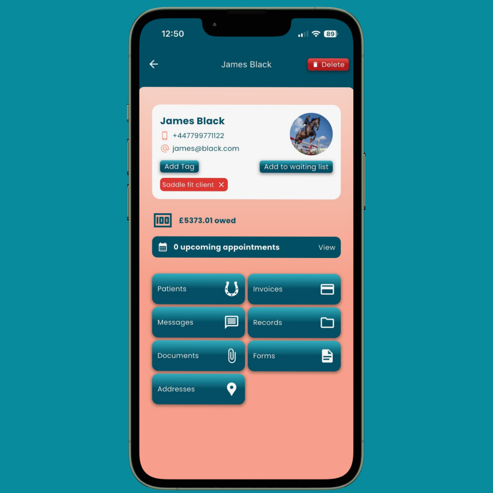 Client Profile Management Software for Animal Practitioners | Equigate ...