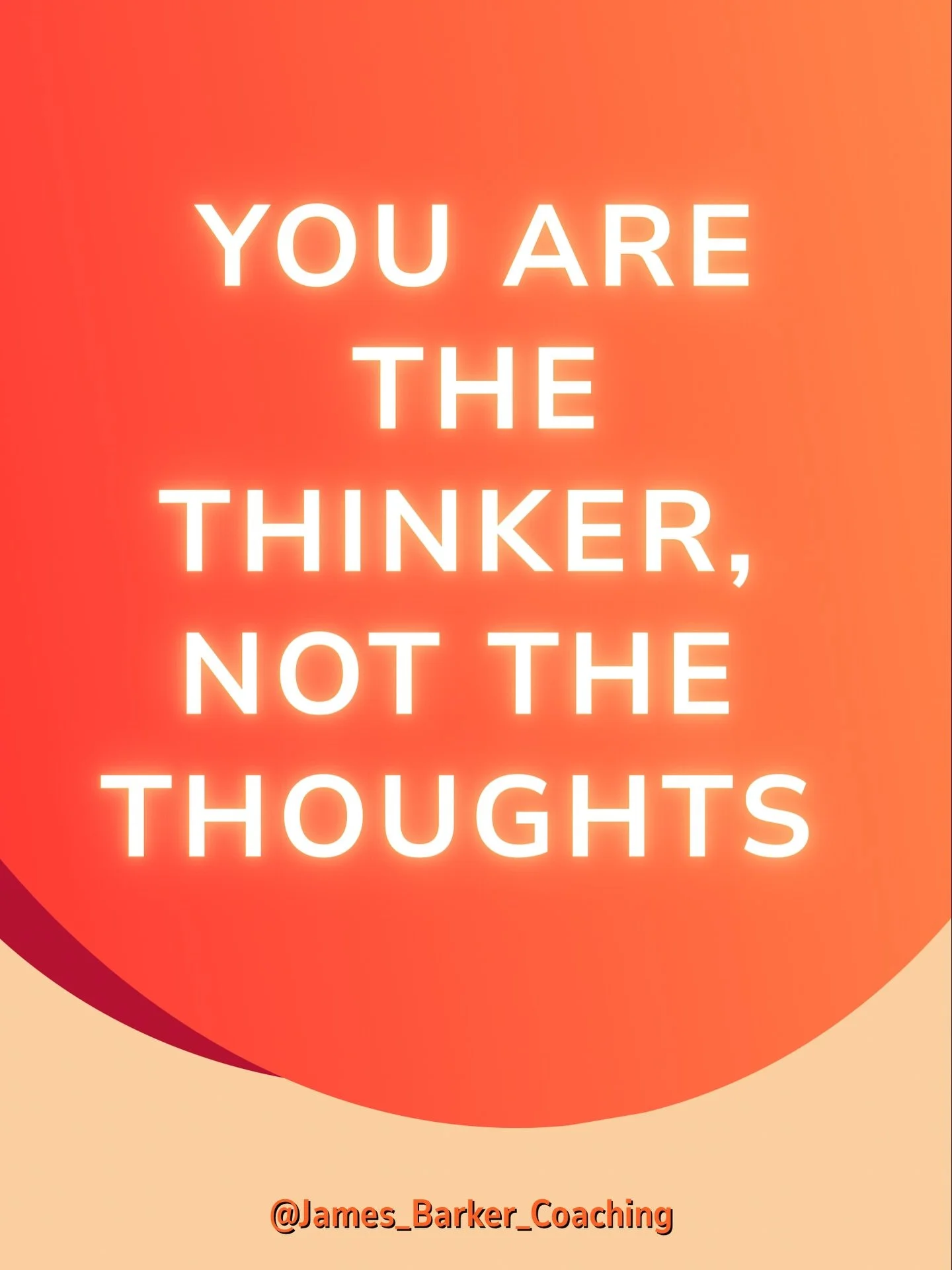 I used to treat every thought in my head like a fact.

If my mind said &ldquo;you&rsquo;re not ready&rdquo; or &ldquo;this might not work,&rdquo; I believed it.

But a quote on my vision board (yes they work) changed that:
&ldquo;You are the thinker,