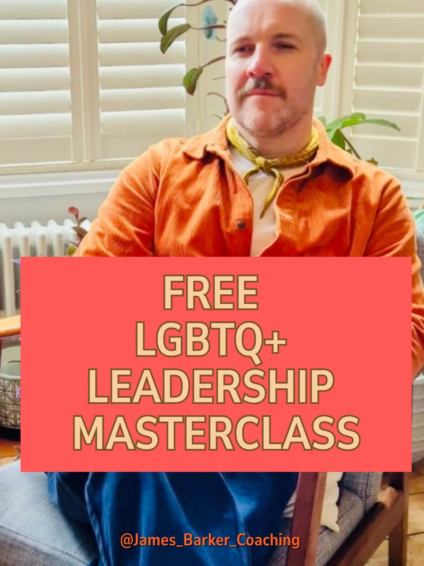 Help needed from LGBTQ+ leaders.

I&rsquo;m hosting a small-group masterclass for LGBTQ+ leaders to talk openly about the challenges you&rsquo;re facing right now.

&nbsp;1 May | 9:00&ndash;10:30am
Free to attend
&nbsp;5 places available

In this fac