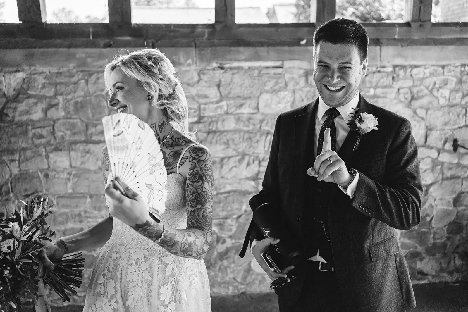 I love when someone with tattoos picks a wedding dress that shows them off.

A lot of brides feel pressured to cover tattoos for the sake of &lsquo;propriety&rsquo; - but that&rsquo;s some purity culture bullshi** that doesn&rsquo;t serve the inked p