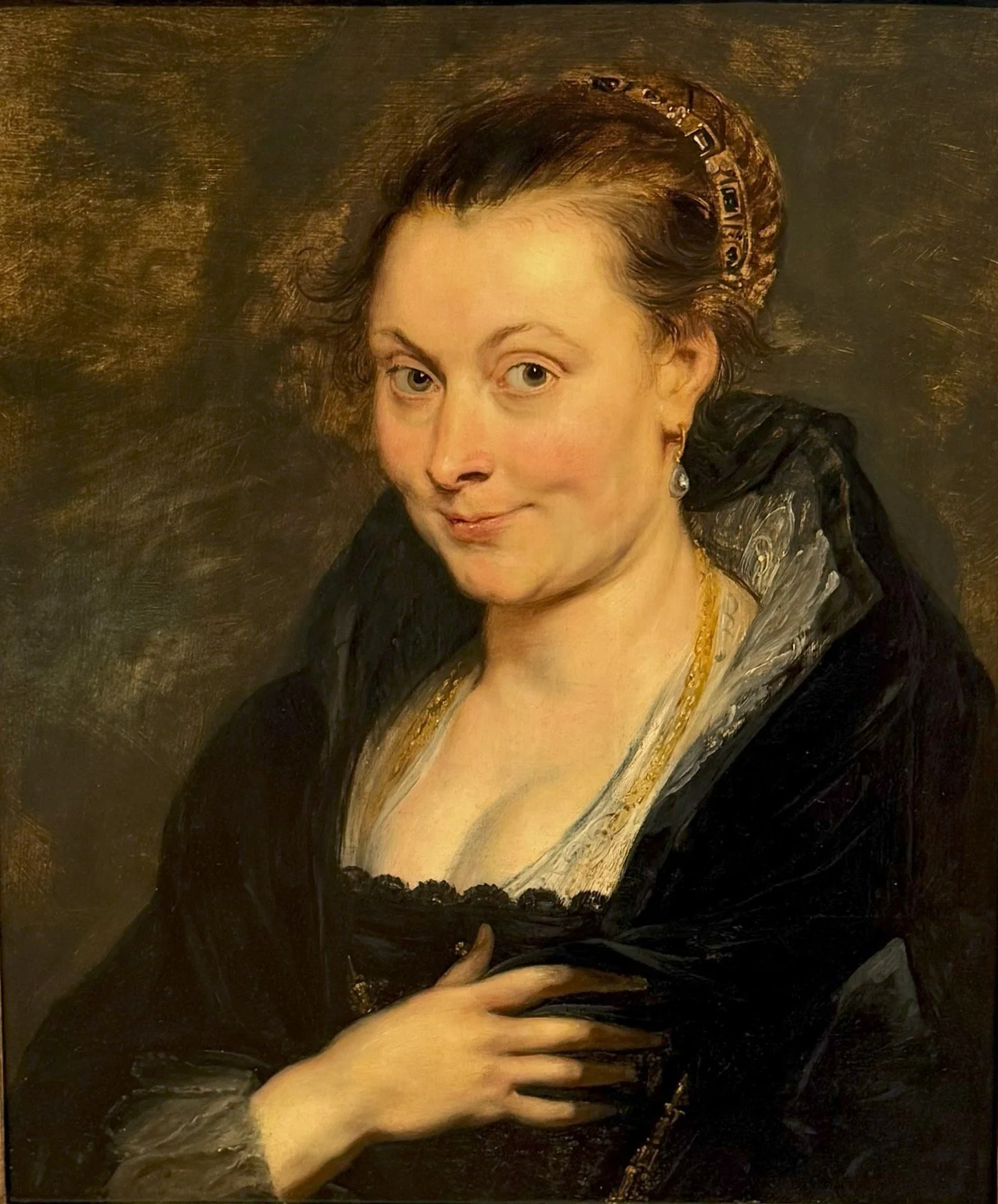 &quot;Portrait of Isabella Brant&quot; (c.1625) by Peter Paul Rubens.  Any art museum that has 17th century art will have at least one Rubens and the Cleveland Art Museum is no exception.  The museum features two of Rubens paintings and both of them 